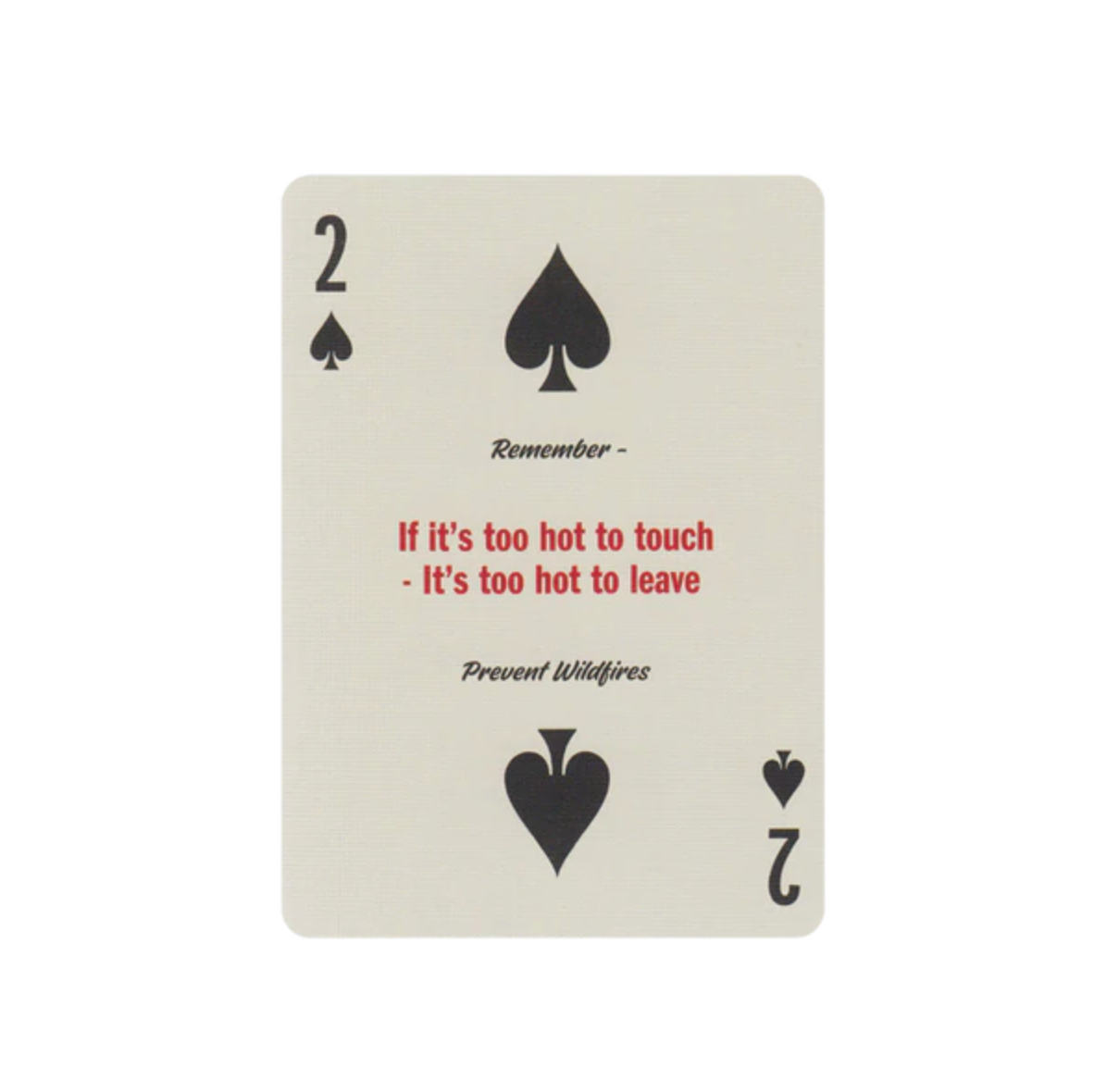 Smokey Bear Playing Cards