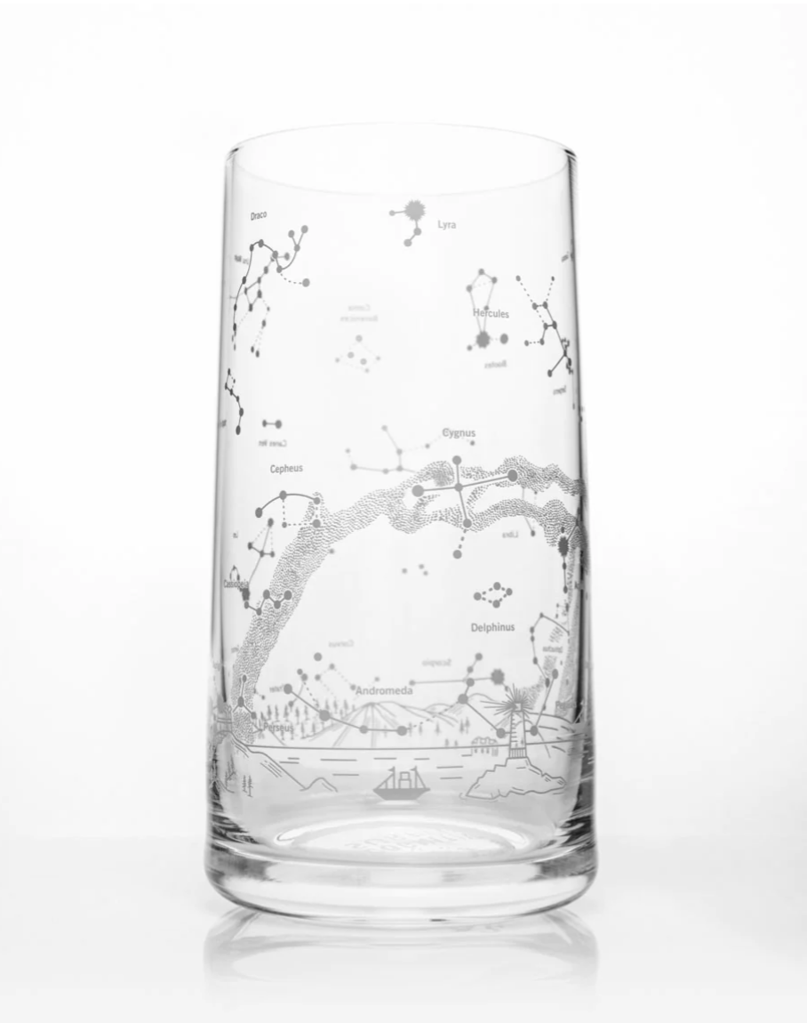 Night Sky Drinking Glass