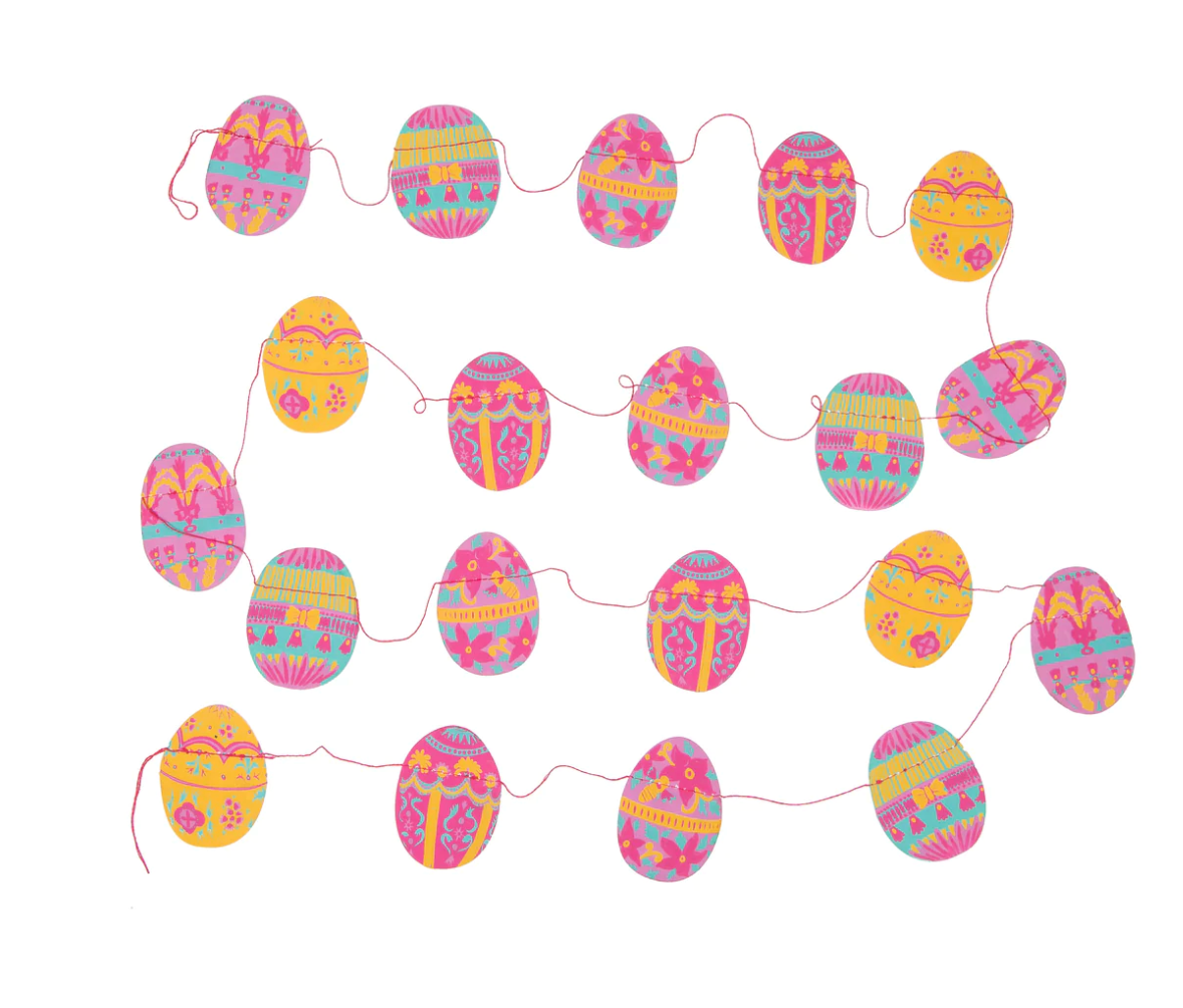 Small Easter Egg Garland