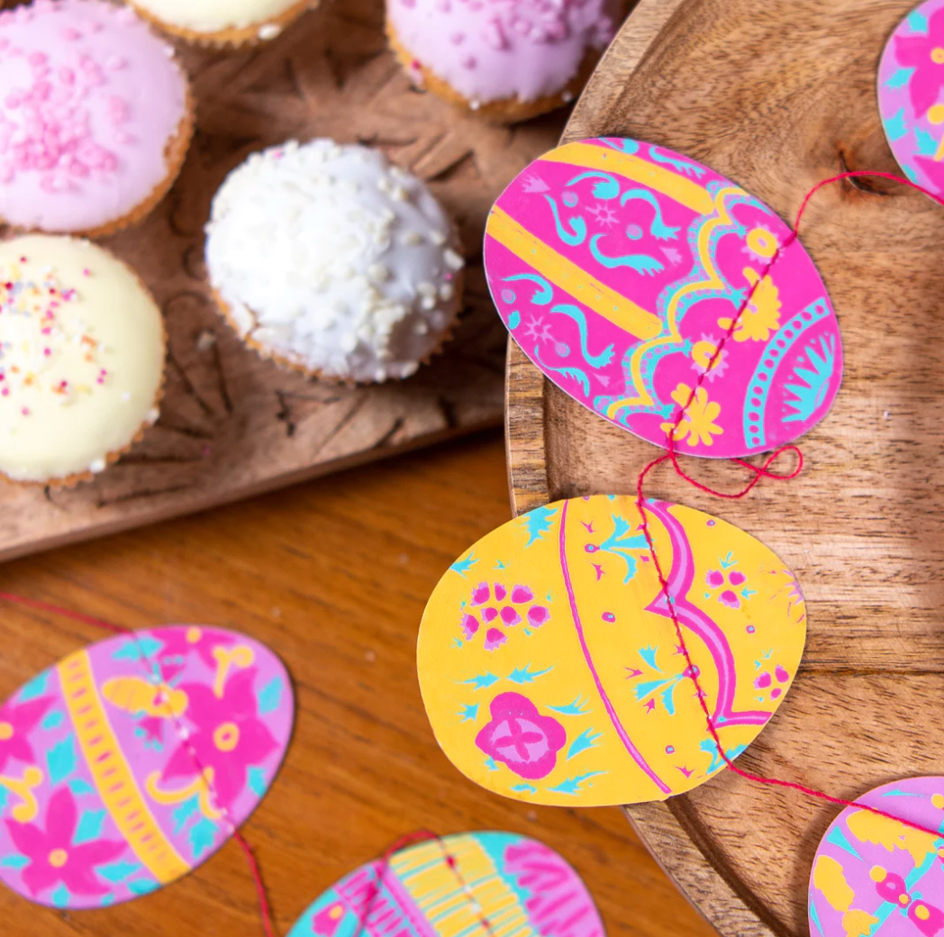 Small Easter Egg Garland
