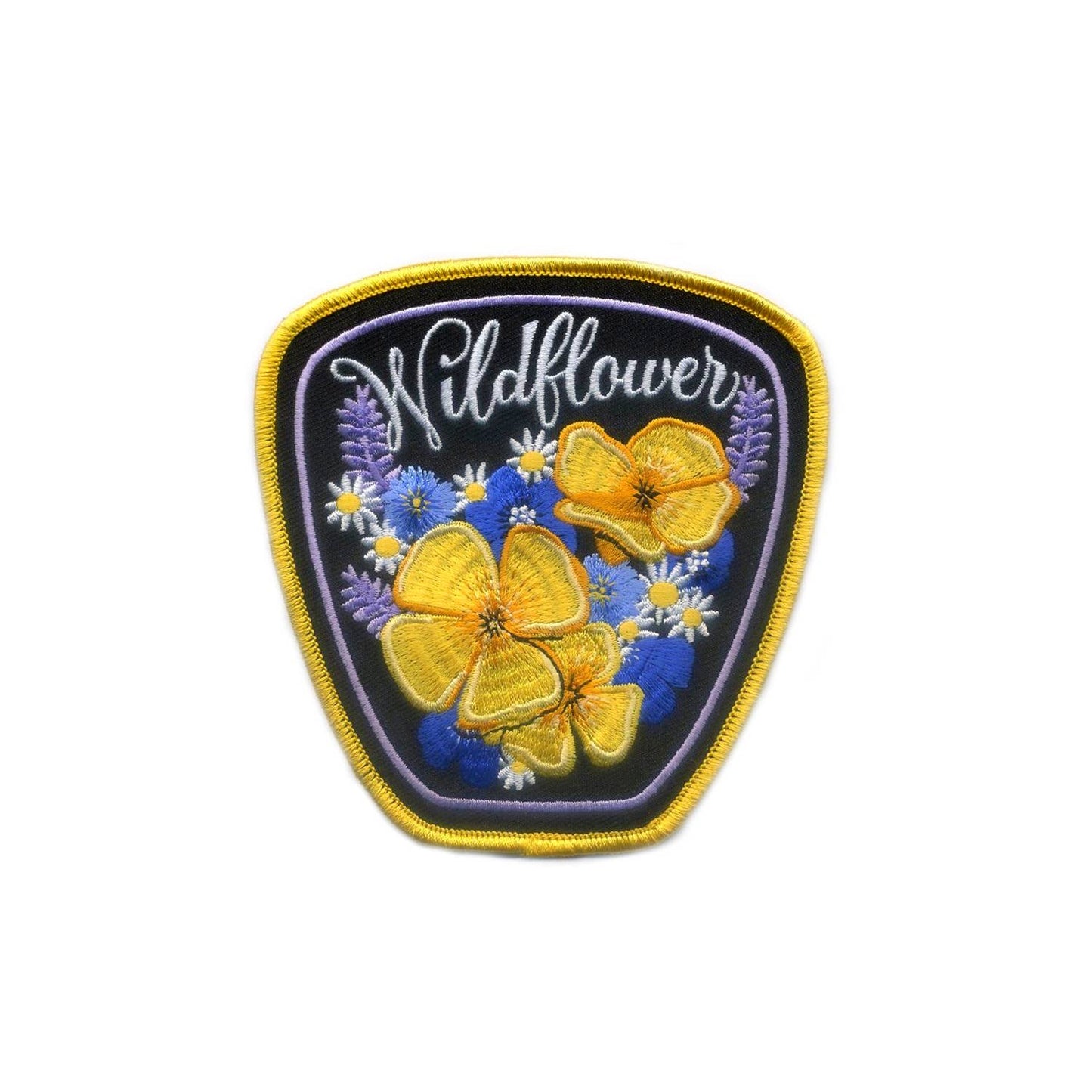 Wildflower Emboridered Patch (large)