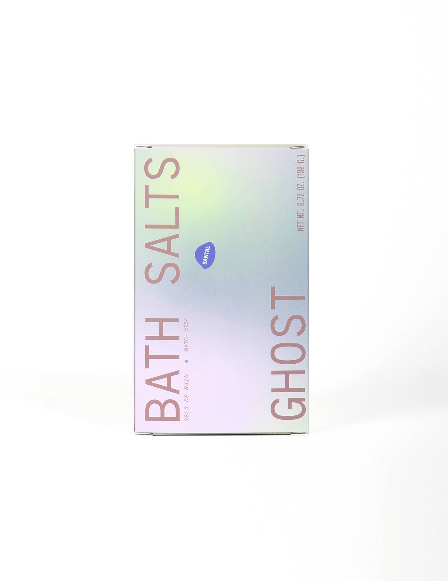 Ghost Bath Salt-Santal, Bergamot, Petitgrain, Geranium, Clay