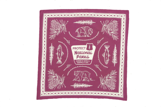 Maroon Service Bandana