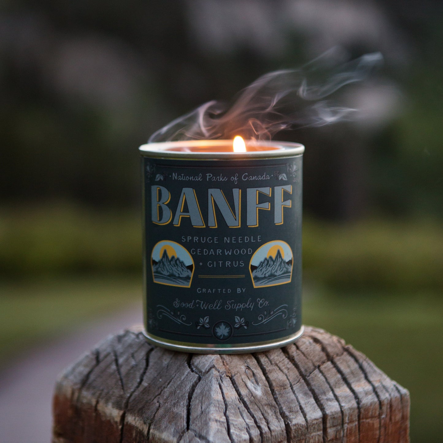 Banff National Park Candle