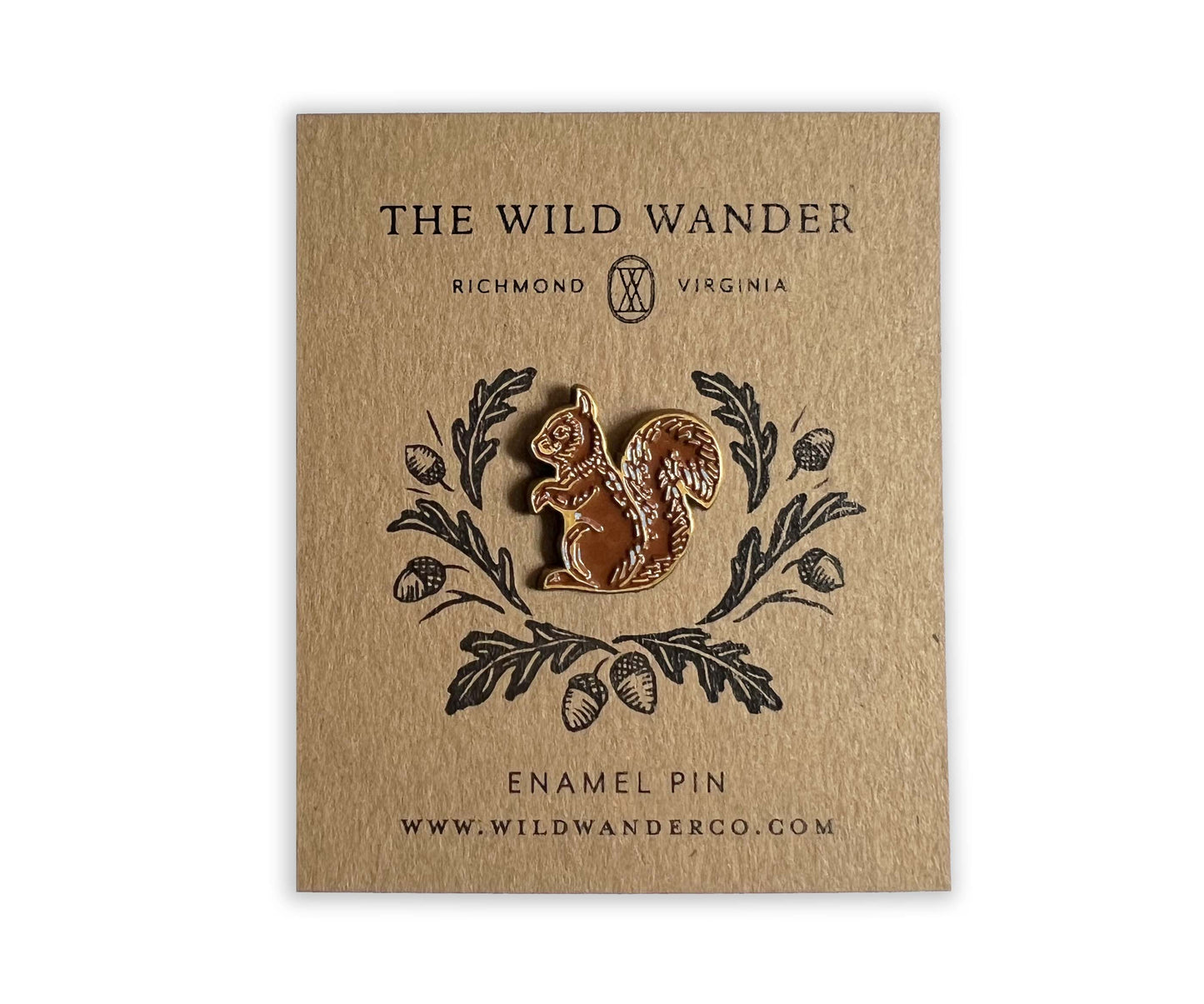 Squirrel Enamel Pin