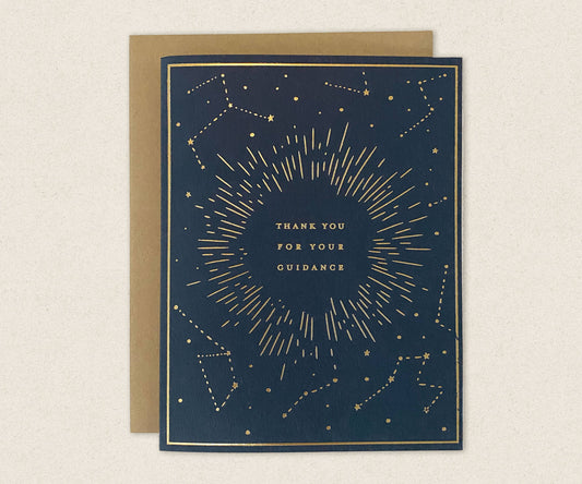 Thank You for Your Guidance Greeting Card