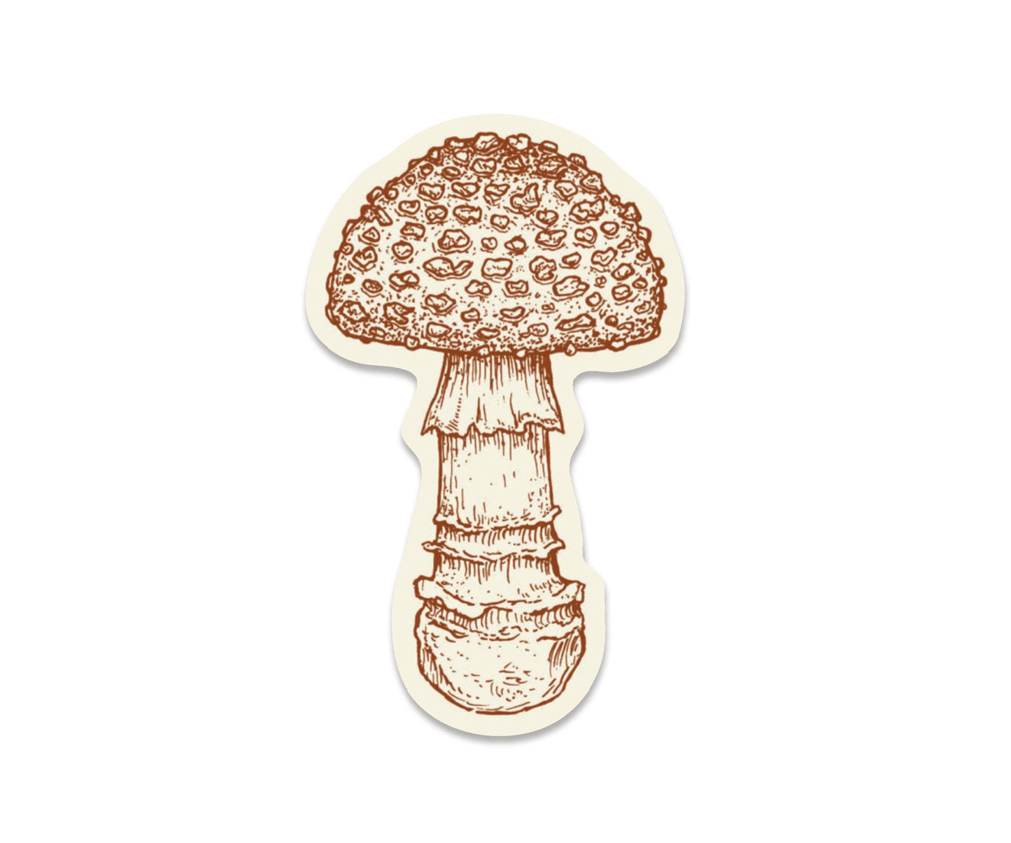 Spotted Mushroom Sticker