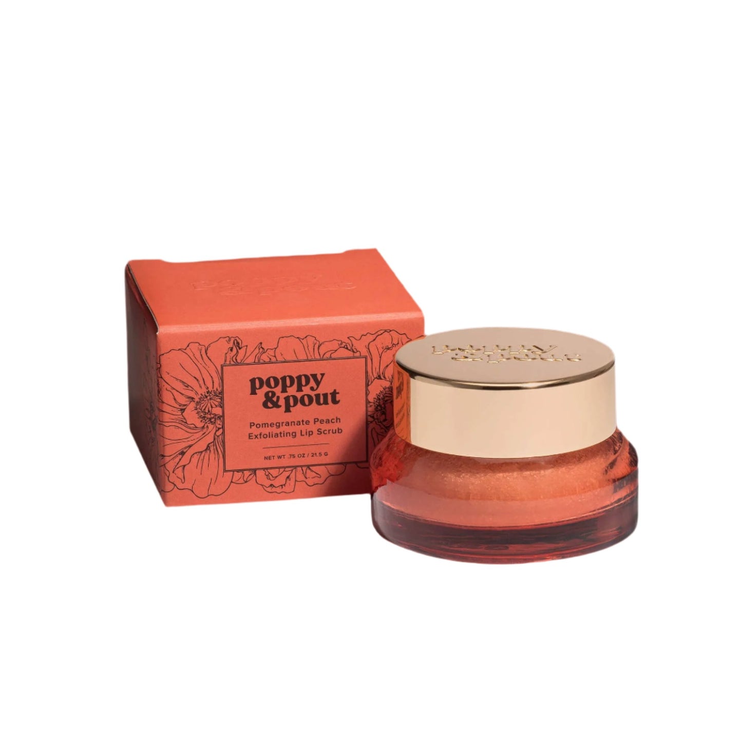 Lip Scrub, Pomegranate Peach