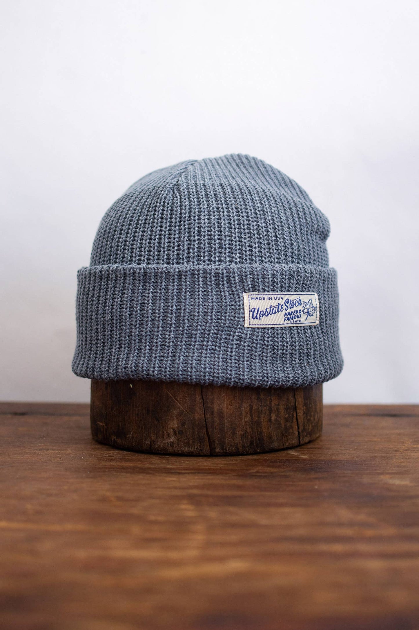 Naked and Famous X Upstate Stock Upcycled Denim Watchcap