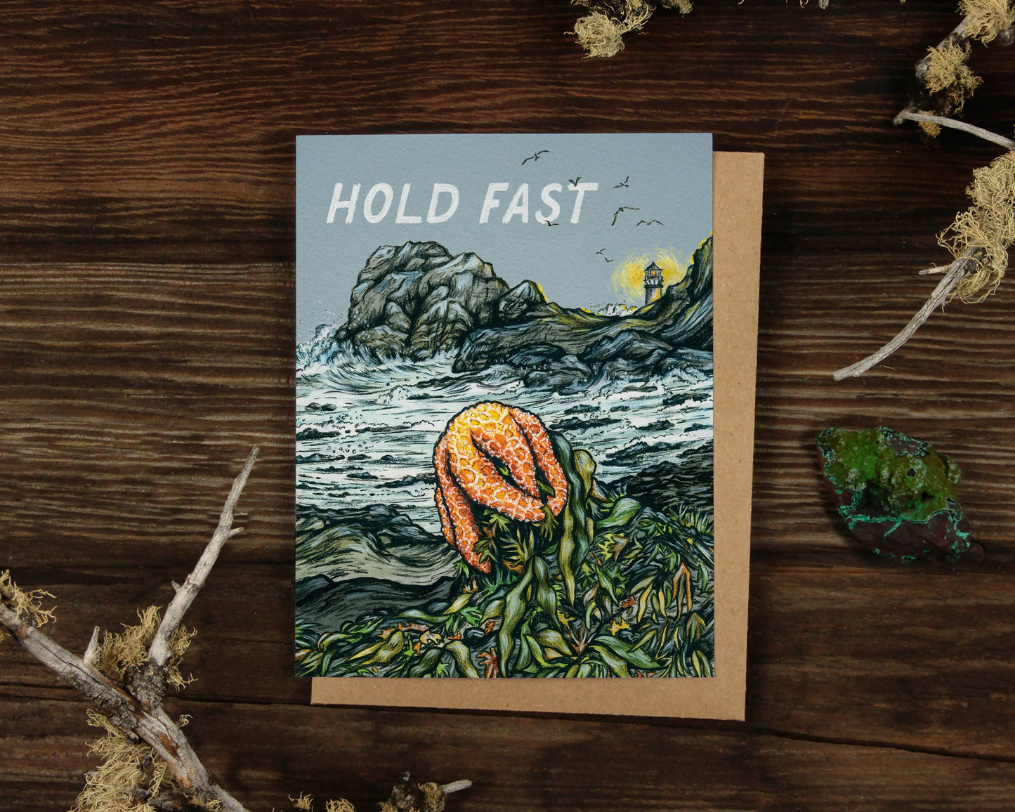 Hold Fast Greeting Card
