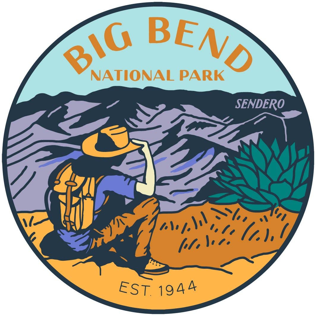 Big Bend National Park Sticker