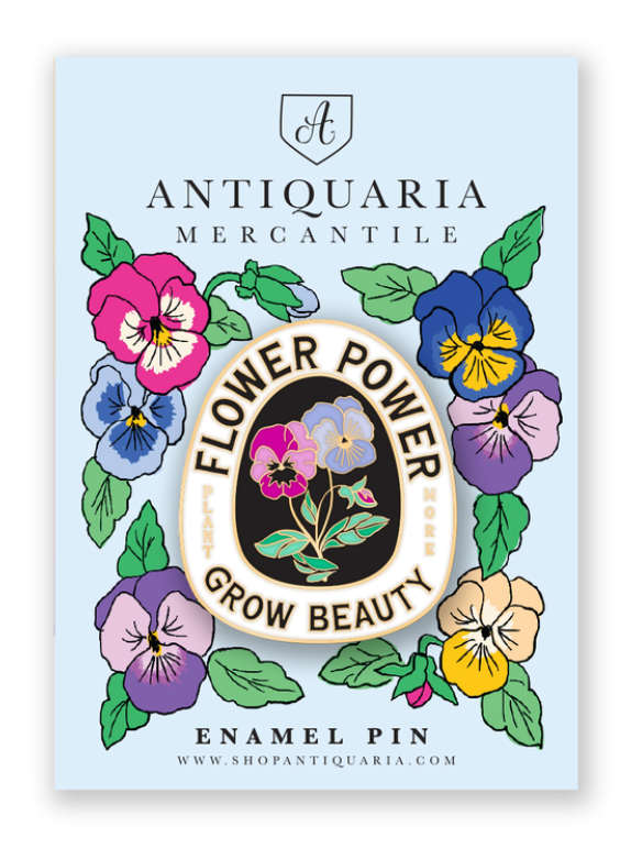 Flower Power Enamel Pin