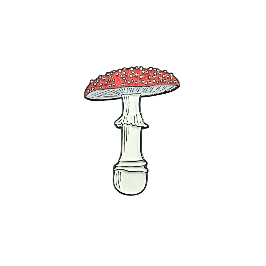 Fly Agaric Mushroom Enamel Pin