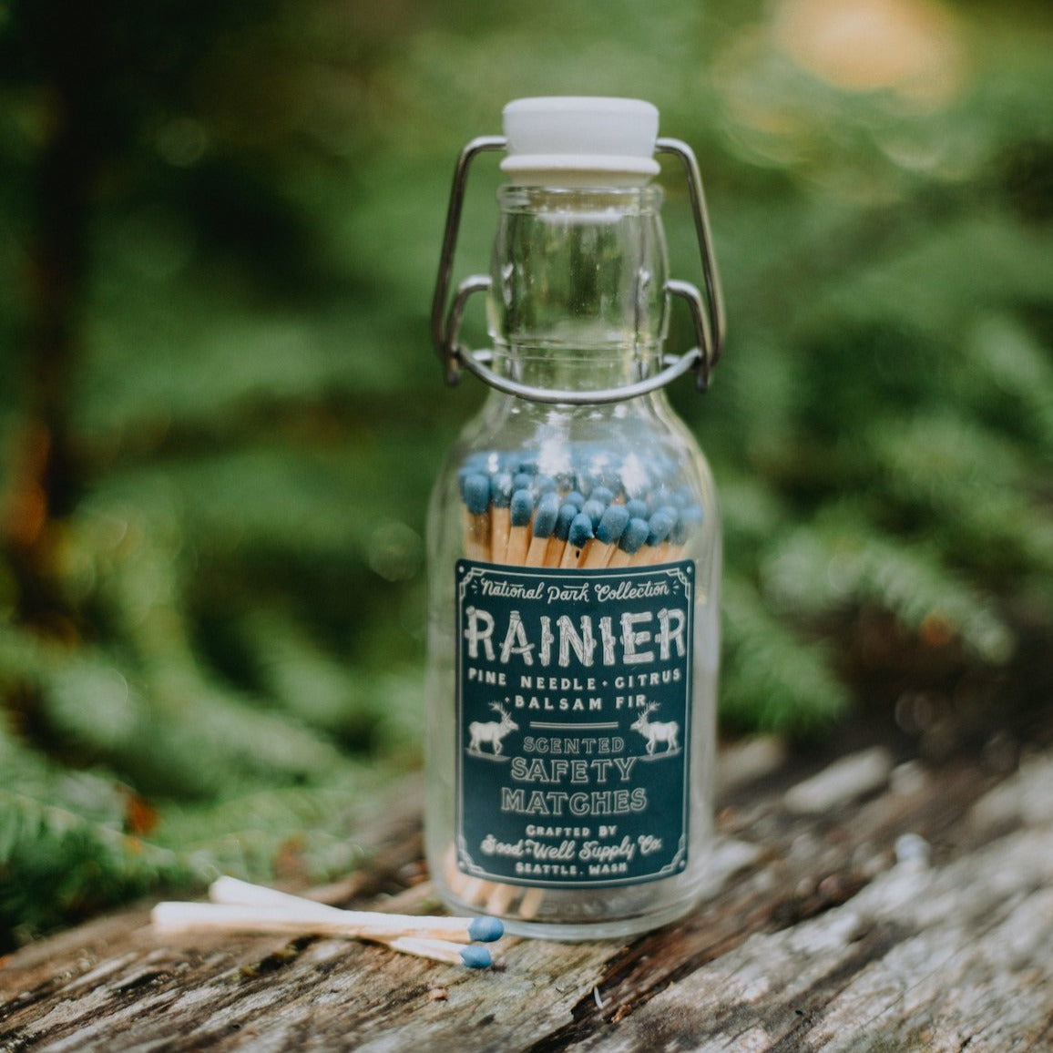 Rainier National Park Scented Safety Matches