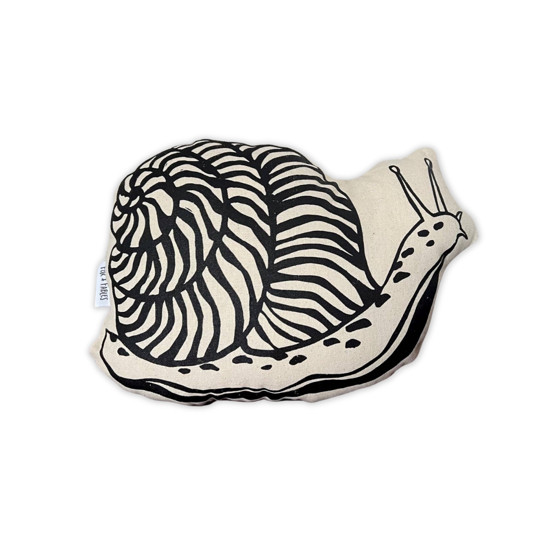 Snail Printed Pillow