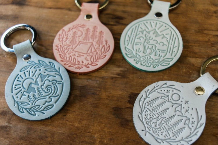 Leather Keychains