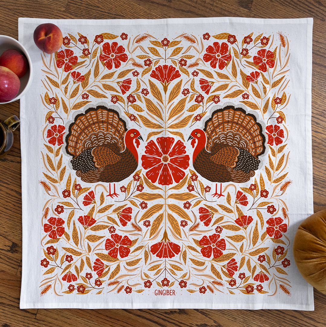 Thanksgiving Tea Towel