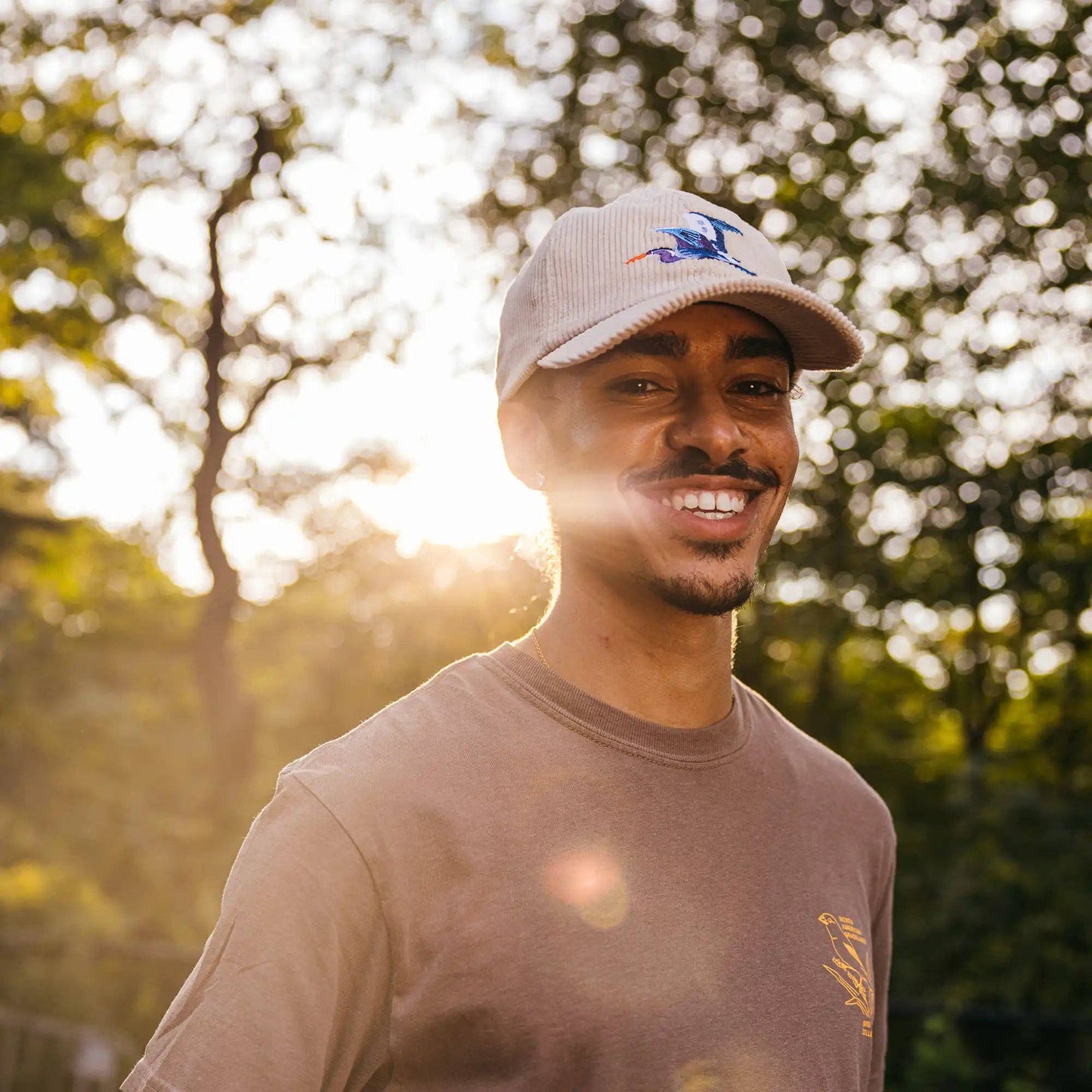 Great Blue Heron Corduroy Hat