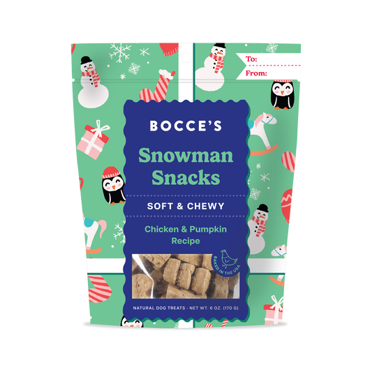 Snowman Snacks, Soft & Chewy