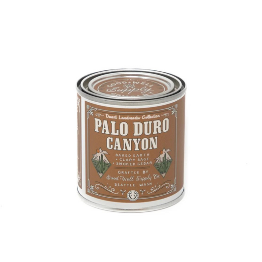 Palo Duro Canyon Desert Landscapes Candle