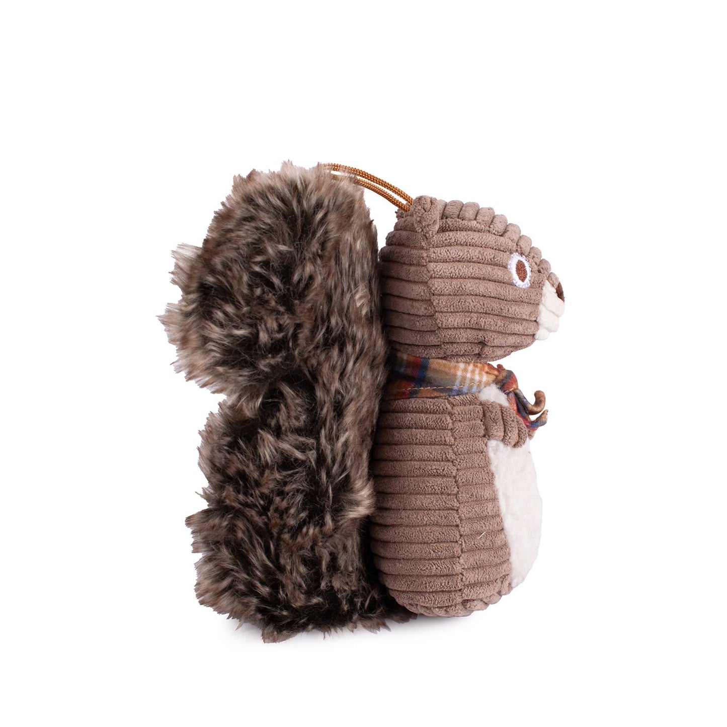 Small Pendleton Plush Squirrel Dog Toy