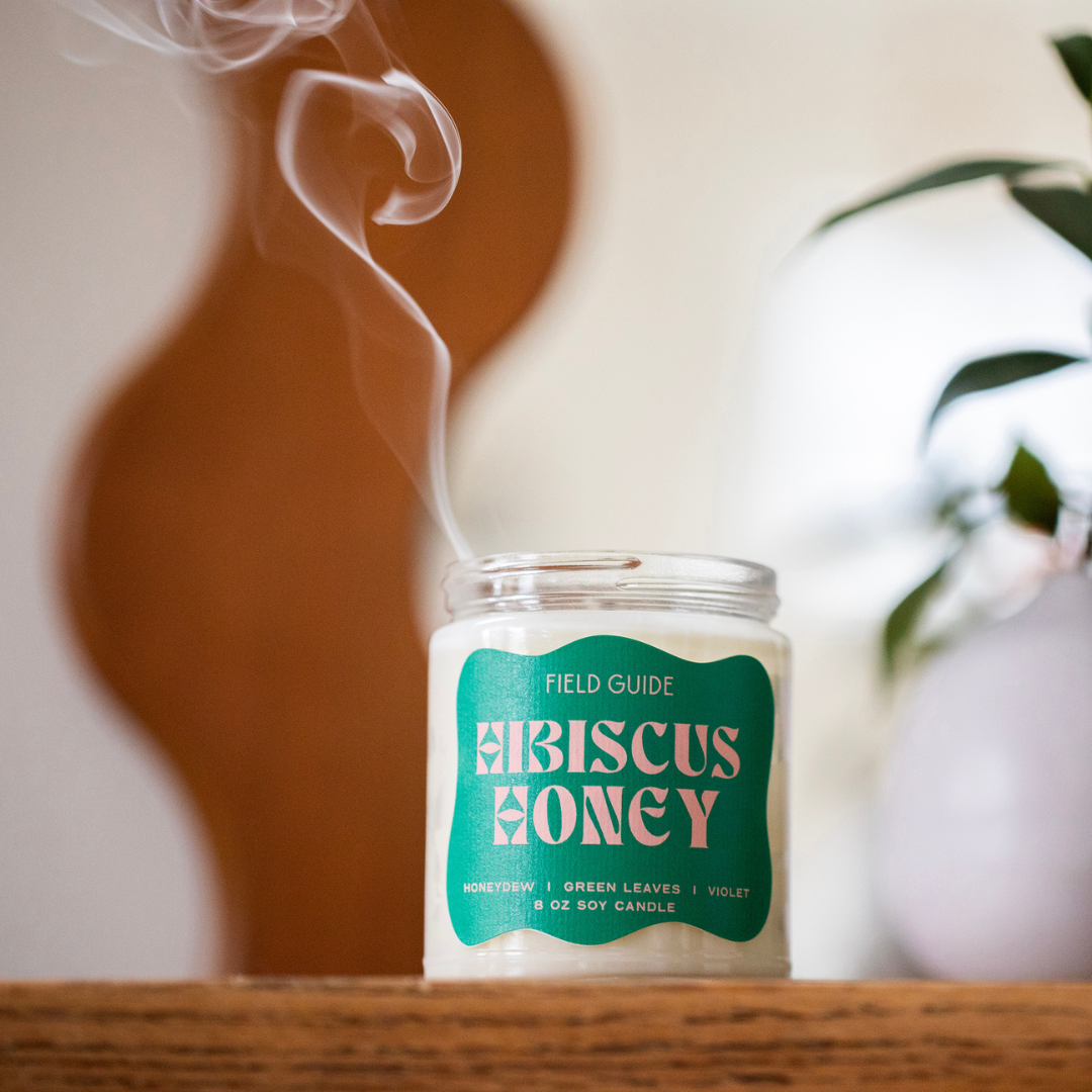 Hibiscus Honey Soy Candle