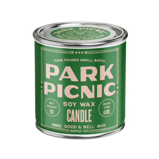 Park Picnic Happy Place Candle