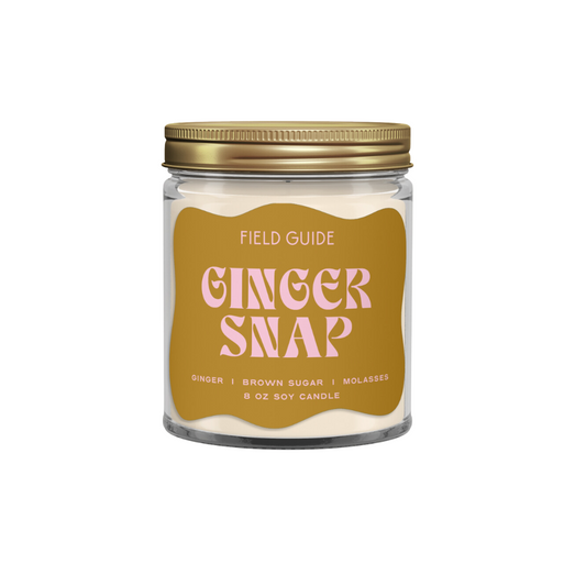 Ginger Snap Soy Candle