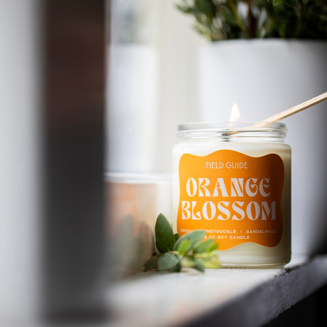 Orange Blossom Soy Candle