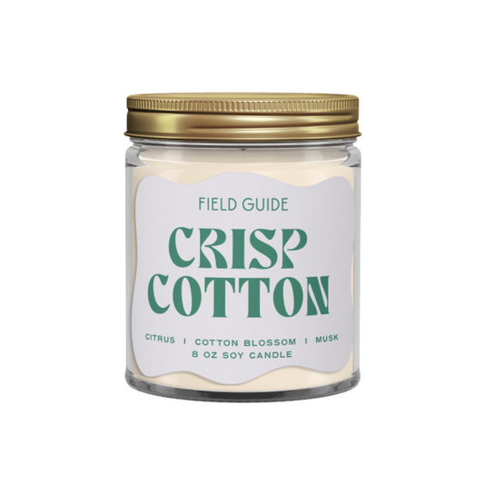 Crisp Cotton Soy Candle