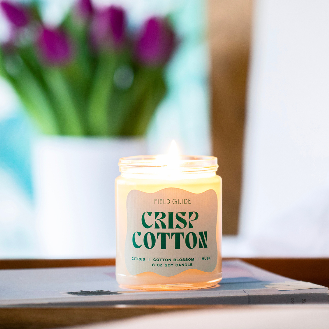 Crisp Cotton Soy Candle