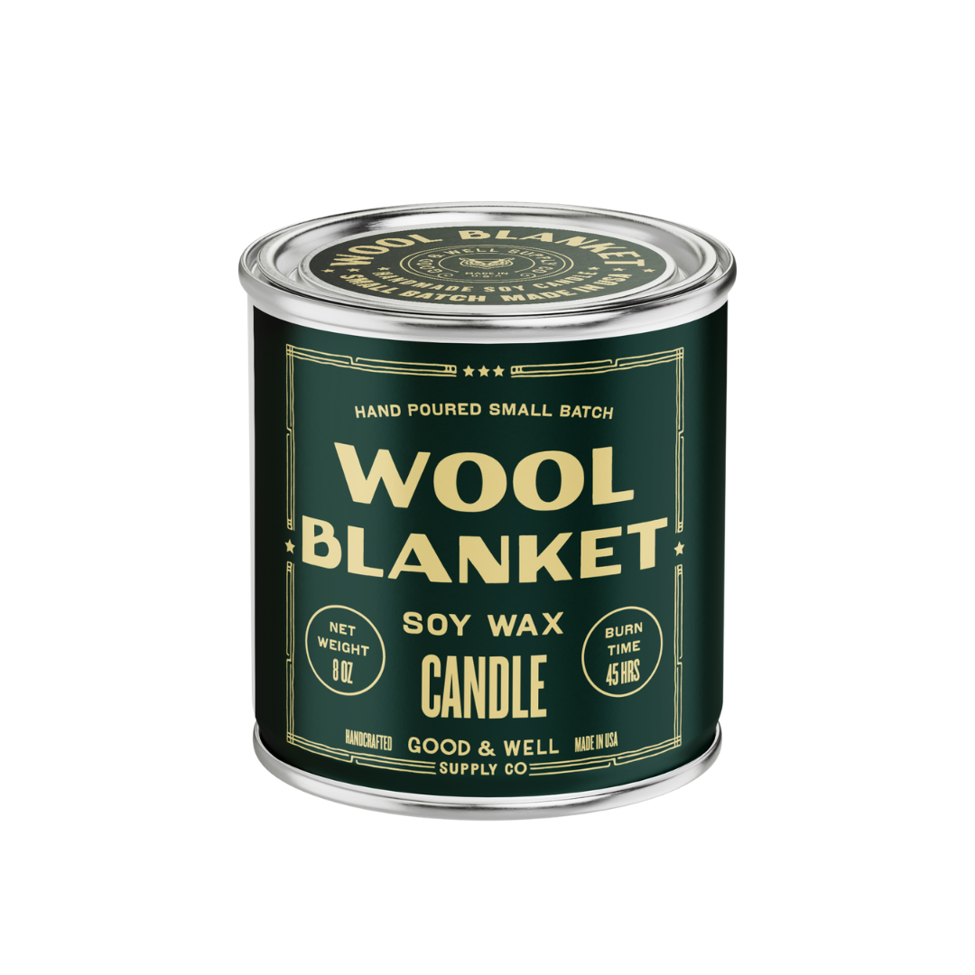 Wool Blanket Soy Candle