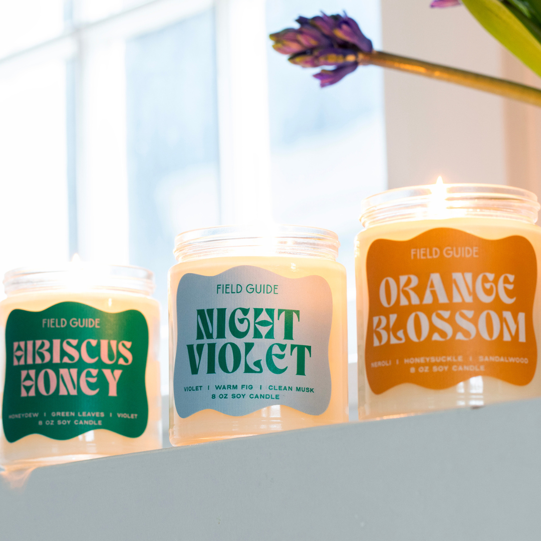 Orange Blossom Soy Candle