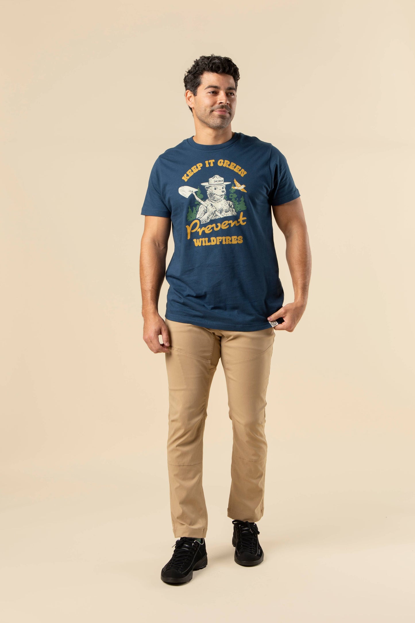 Navy Keep It Green, Prevent Wildfires Tee