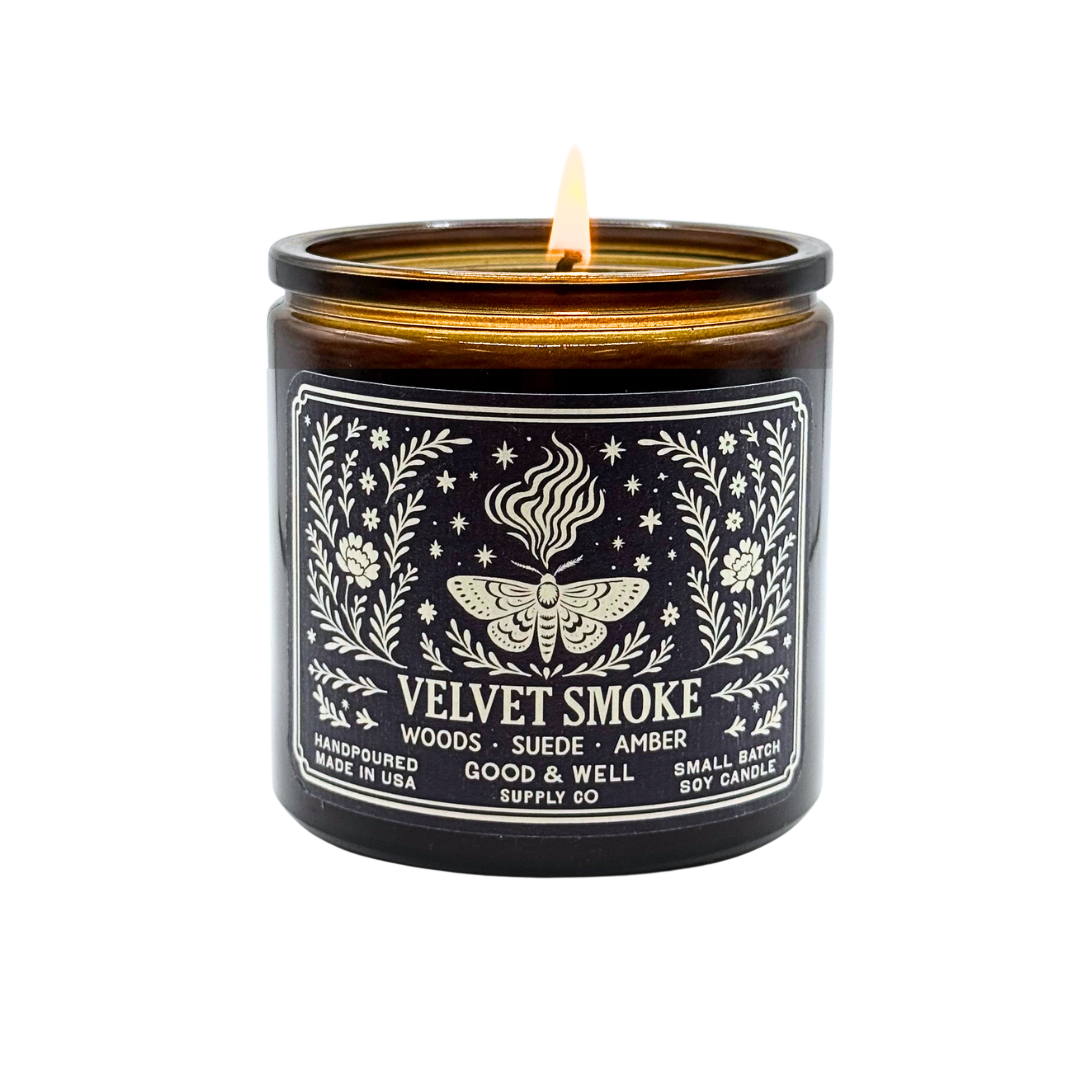 Velvet Smoke Soy Candle