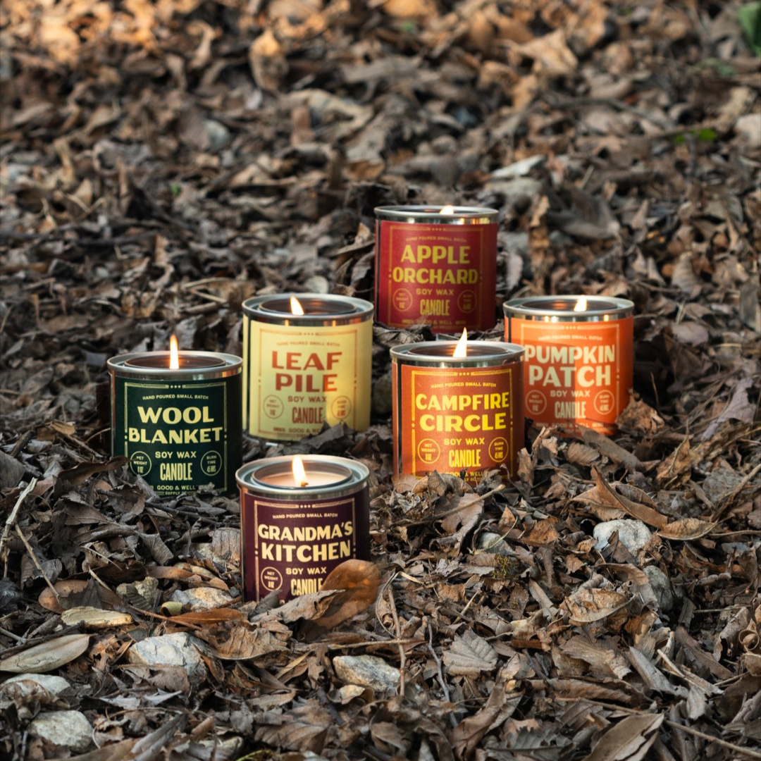 Leaf Pile Soy Candle