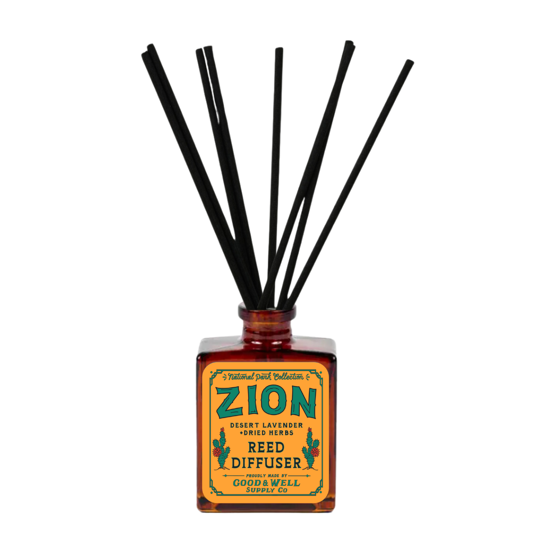 Zion National Park Reed Diffuser – Good & Well Supply Co.