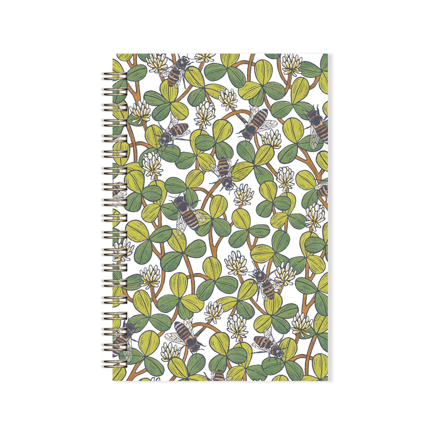 White Clover Spiral Bound Notebook