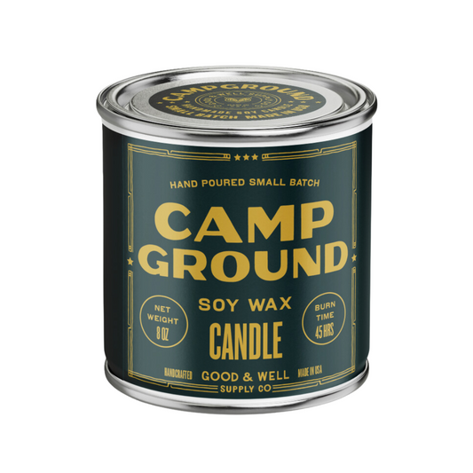 Camp Ground Happy Place Candle