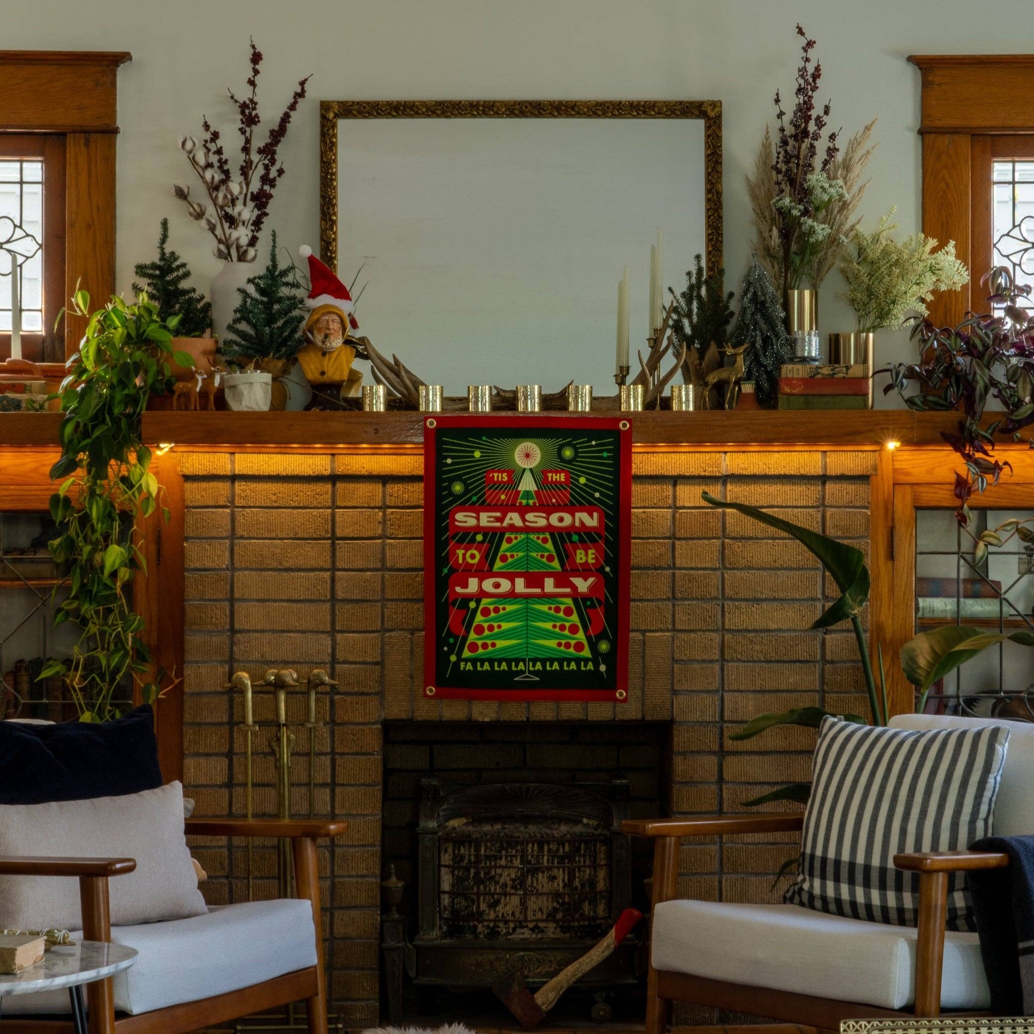 ‘Tis The Season To Be Jolly Camp Flag - Thumbnail 5