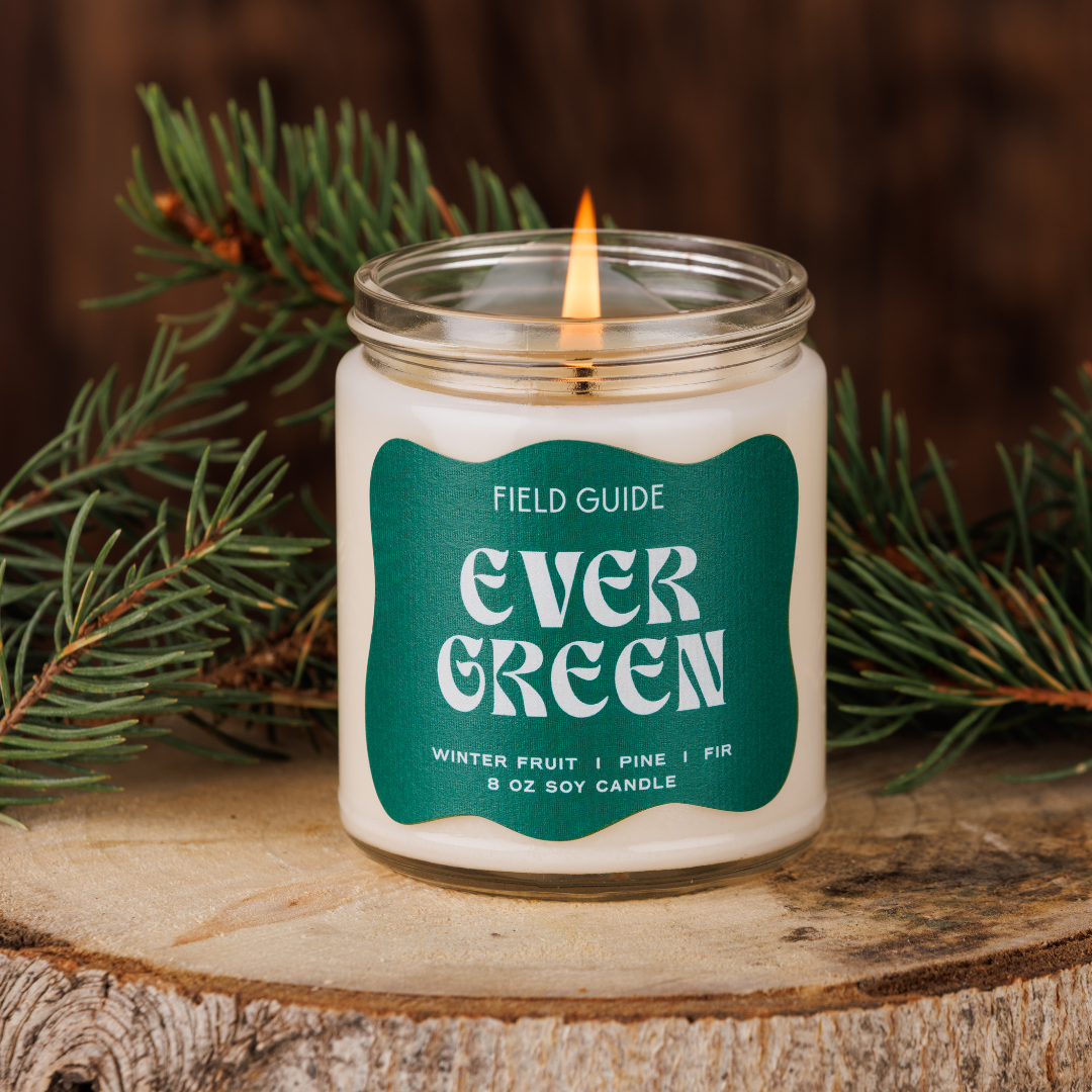 Evergreen Candle