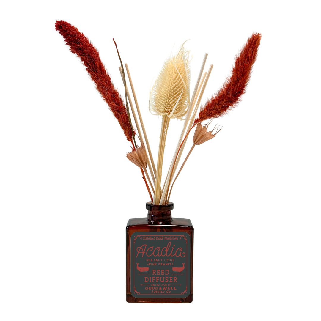 Acadia National Park Floral Reed Diffuser