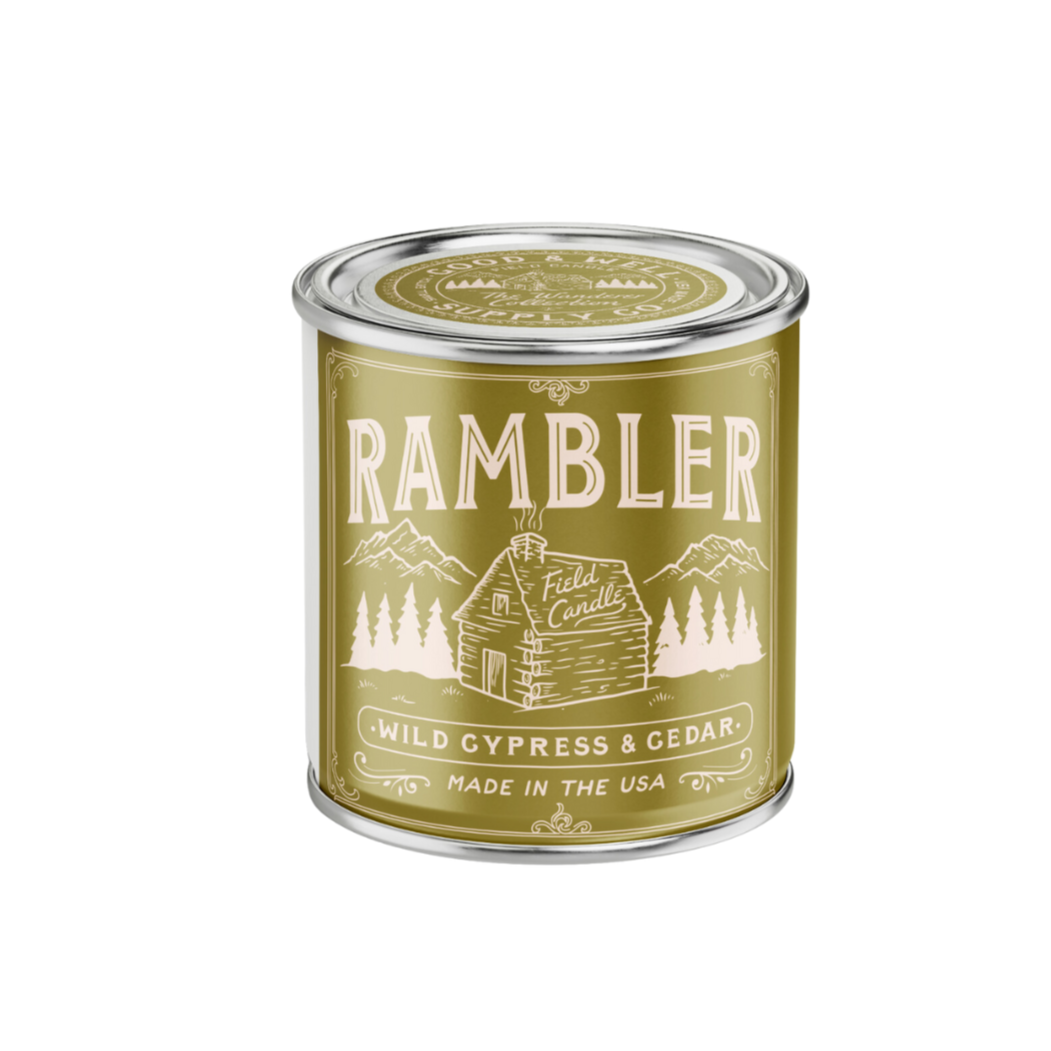 Rambler Field Candle Good & Well Supply Co
