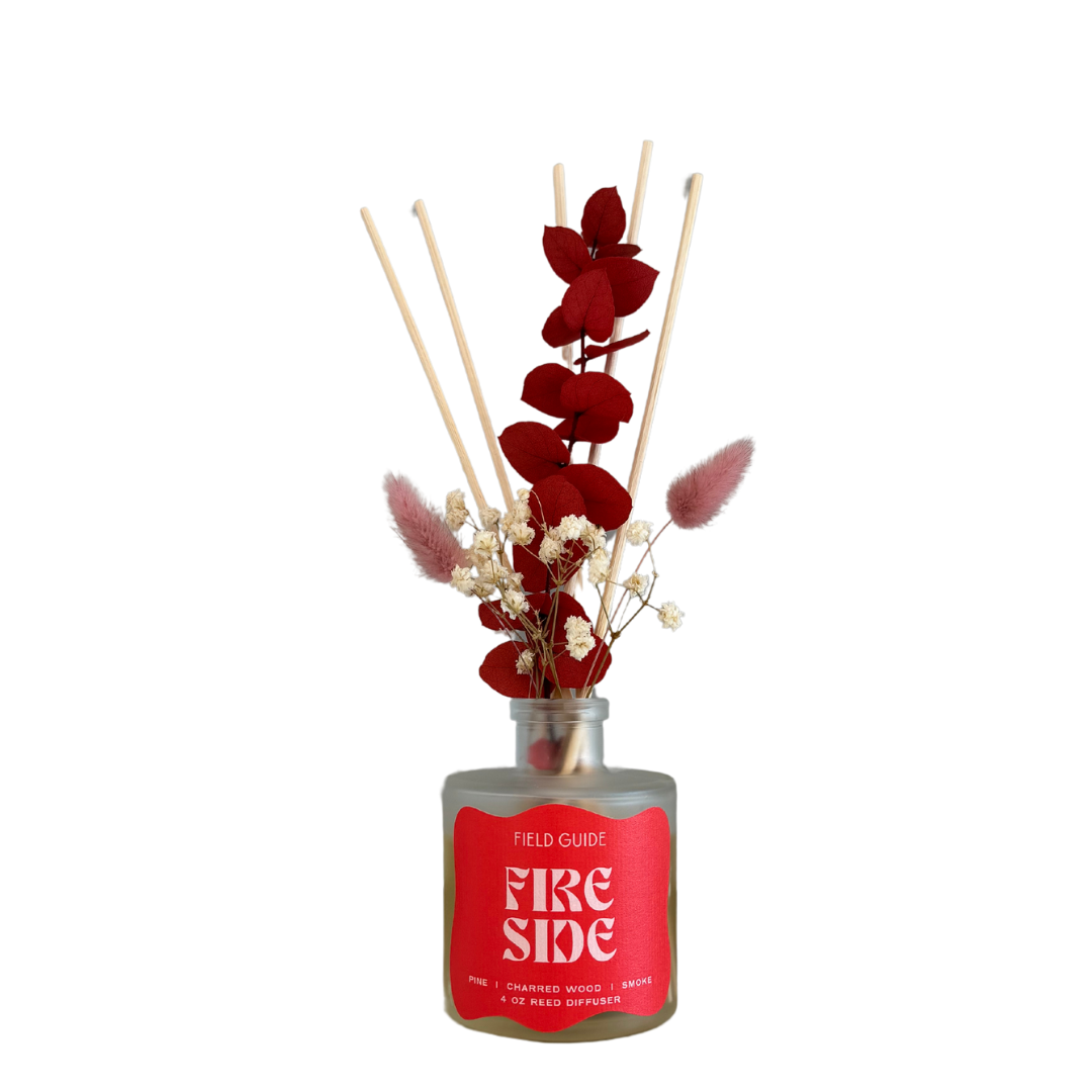 Fireside Botanical Floral Reed Diffuser