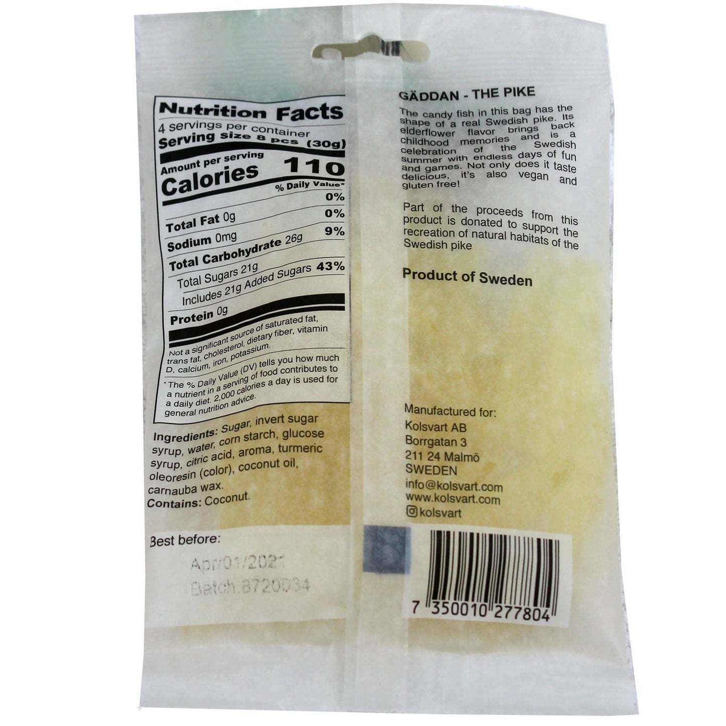 Elderflower Swedish Fish