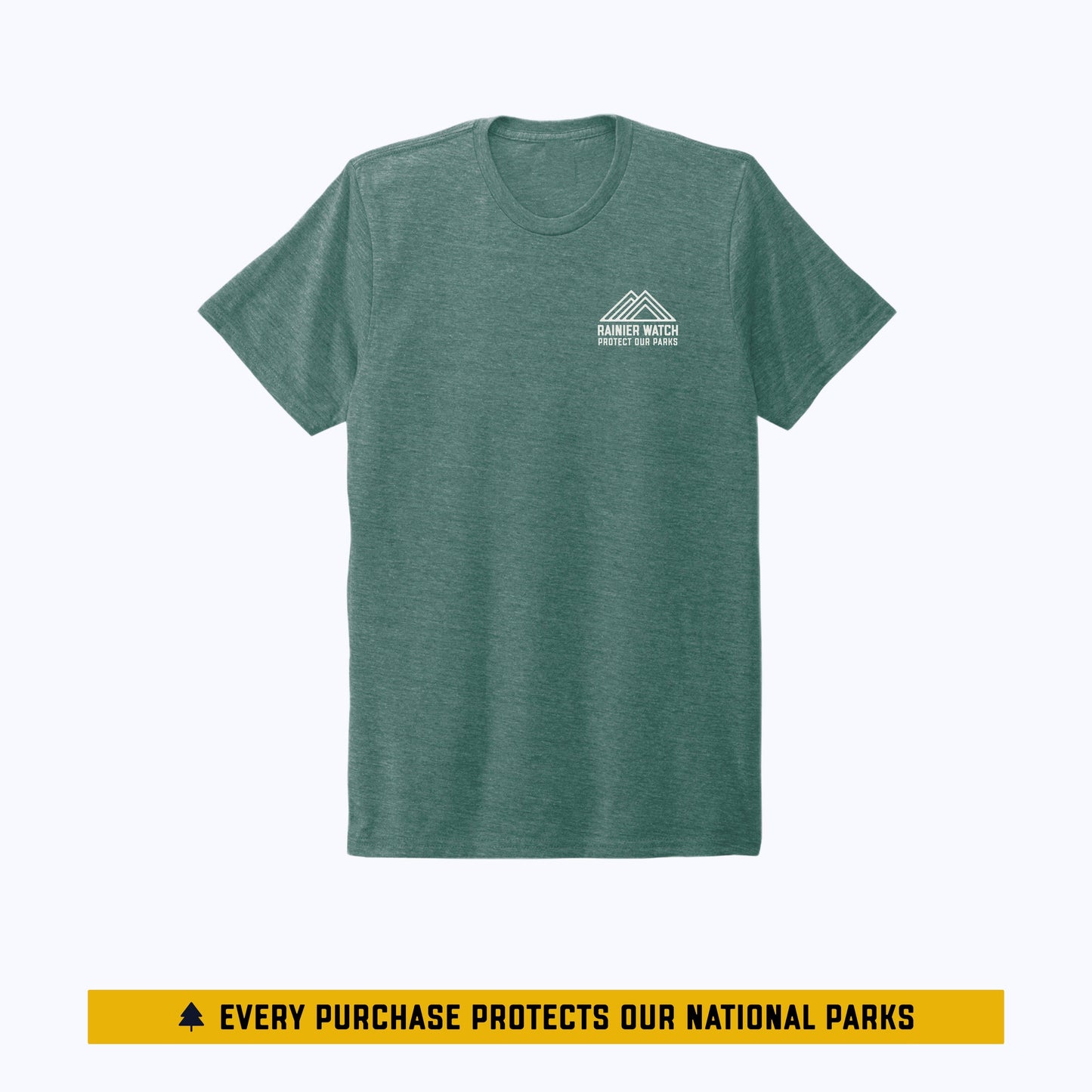 WA National Parks Tee - Green