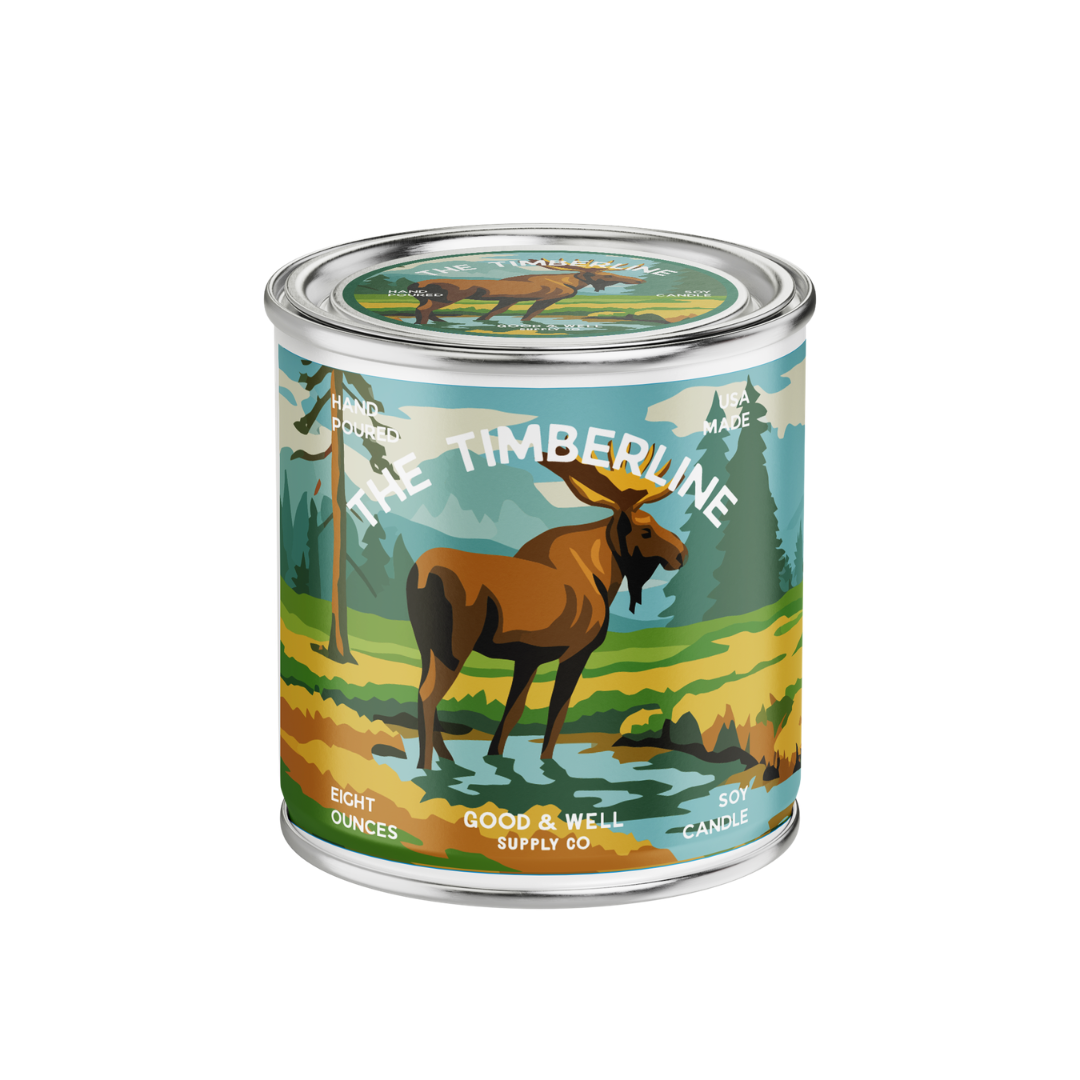 The Timberline Half Pint Candle