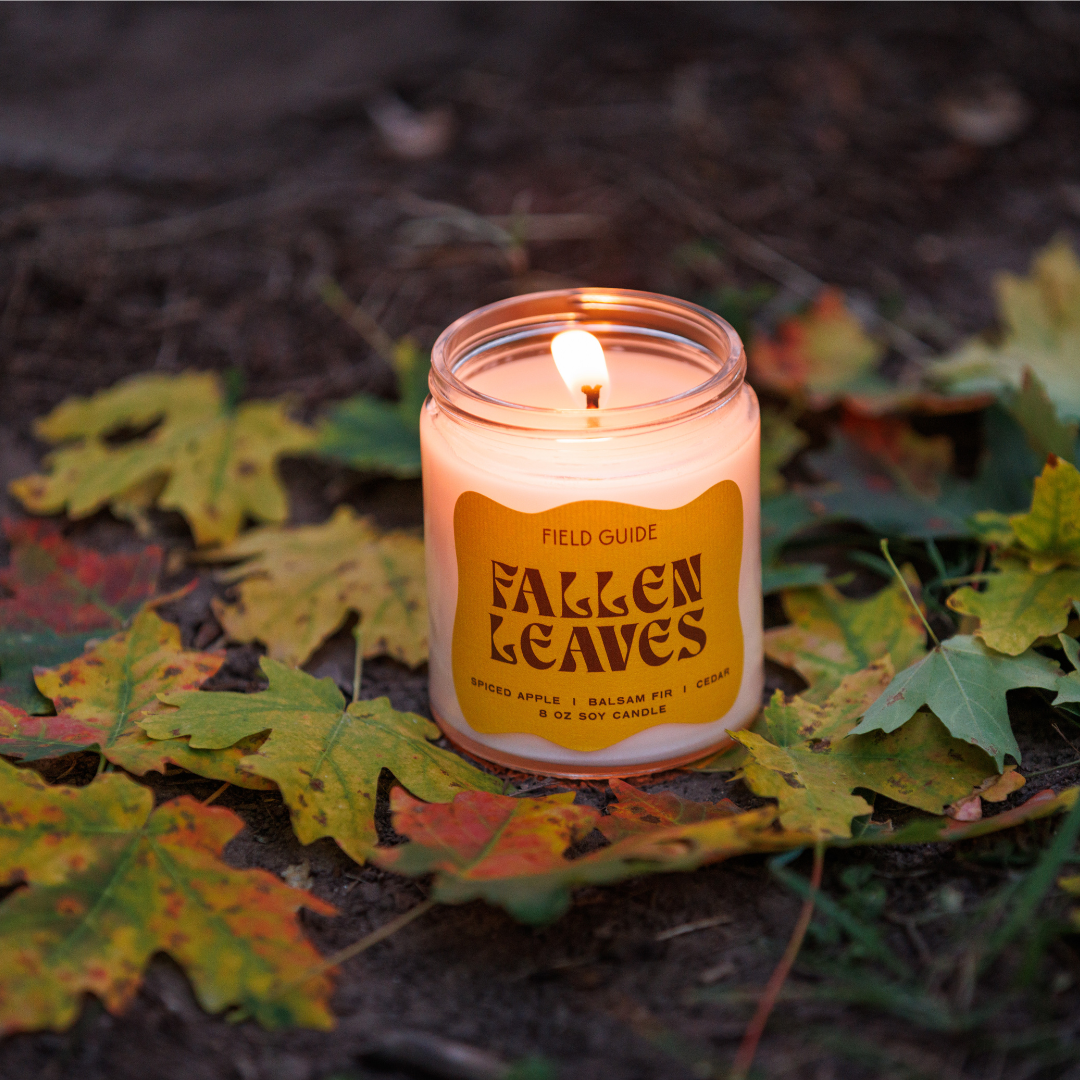 Fallen Leaves Soy Candle