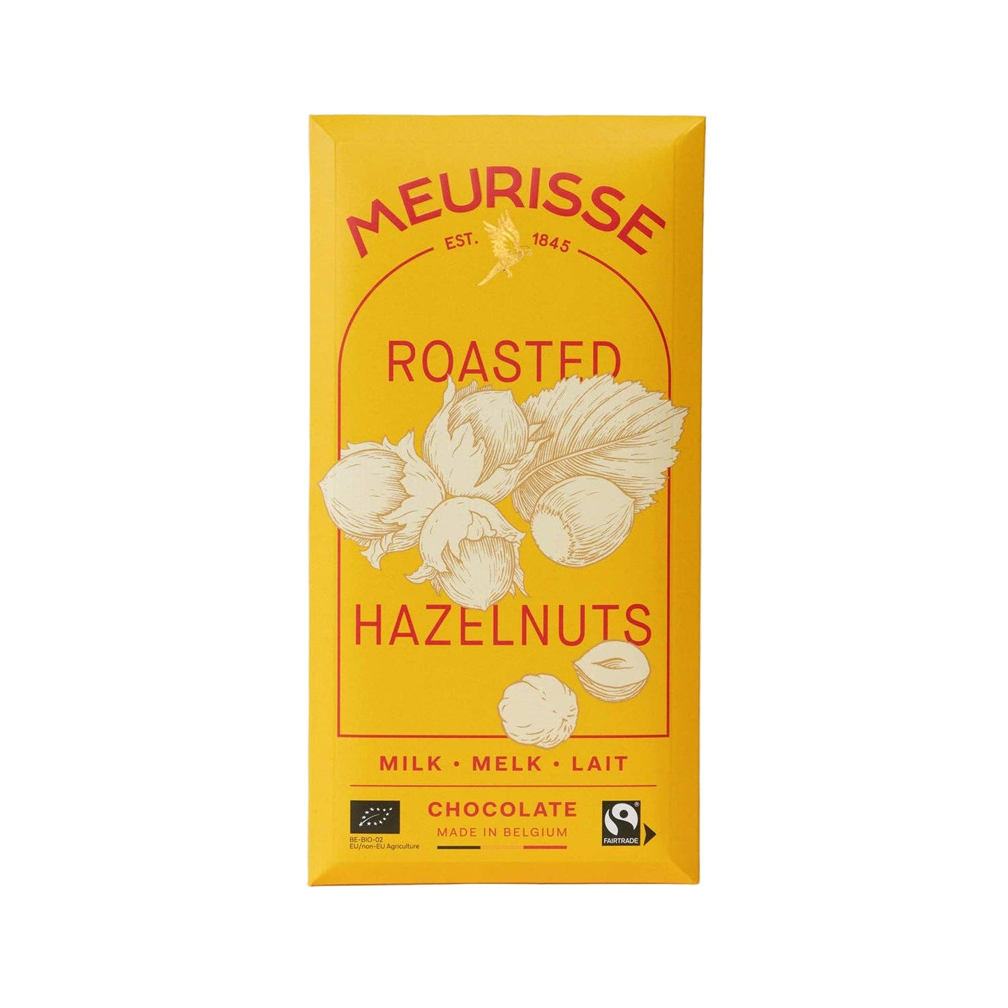 Roasted Hazelnut Milk Chocolate 39% Bar