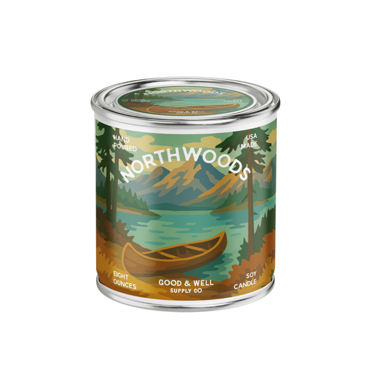 Northwoods Half Pint Candle